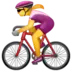 Woman Biking