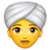 Woman Wearing Turban