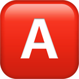 a-button-blood-type Emoji apple