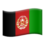afghanistan Emoji apple