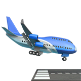 airplane-arrival Emoji apple