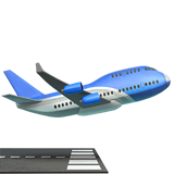 airplane-departure Emoji apple
