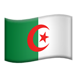 algeria Emoji apple