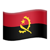 Bandeira de Angola on Apple