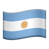 argentina Emoji apple