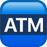 atm-sign Emoji apple