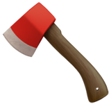 axe Emoji apple