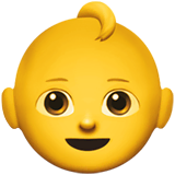 baby Emoji apple