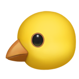 baby-chick Emoji apple