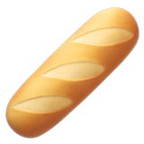 baguette-bread Emoji apple