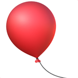 balloon Emoji apple
