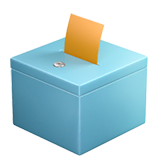 ballot-box-with-ballot Emoji apple