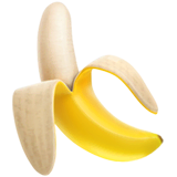 Banana Emoji on Apple macOS and iOS iPhones