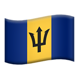 barbados Emoji apple