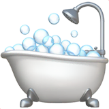 bathtub Emoji apple