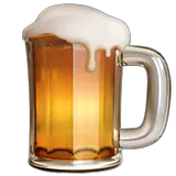 Beer Mug Emoji on Apple macOS and iOS iPhones