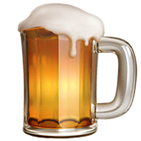 beer-mug Emoji apple