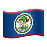 Bandeira do Belize on Apple