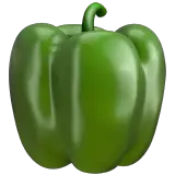 Bell Pepper Emoji on Apple macOS and iOS iPhones