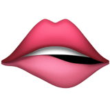 🫦 Biting Lip Emoji on Apple macOS and iOS iPhones