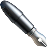 black-nib Emoji apple