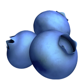 blueberries Emoji apple