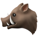 boar Emoji apple
