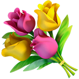 bouquet Emoji apple