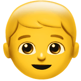boy Emoji apple