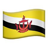brunei Emoji apple