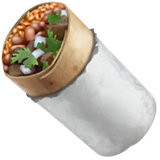burrito Emoji apple