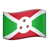 burundi Emoji apple