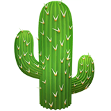 cactus Emoji apple