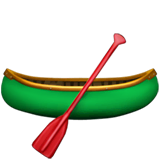 canoe Emoji apple