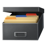 card-file-box Emoji apple