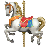carousel-horse Emoji apple