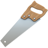 carpentry-saw Emoji apple