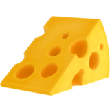 cheese-wedge Emoji apple