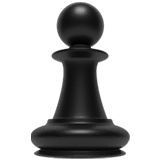 chess-pawn Emoji apple