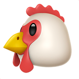 chicken Emoji apple