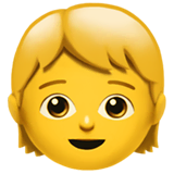 child Emoji apple