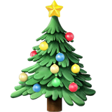 christmas-tree Emoji apple