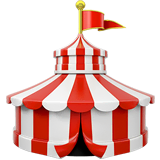 circus-tent Emoji apple