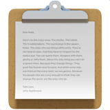 clipboard Emoji apple