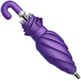 closed-umbrella Emoji apple