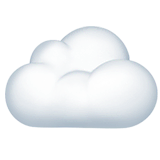 ☁️ Cloud Emoji on Apple macOS and iOS iPhones
