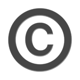 ©️ Simbolo del copyright Emoji su Apple macOS e iOS iPhones
