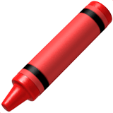 Lápis de cera on Apple