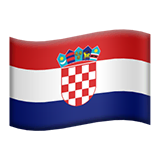 croatia Emoji apple