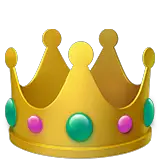 👑 Crown Emoji on Apple macOS and iOS iPhones